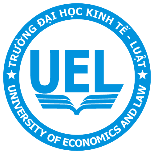 Logo trường đại học kinh tế luật
