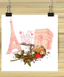 Tranh treo tường quán cafe vector 3 in-tranh-nghe-thuat