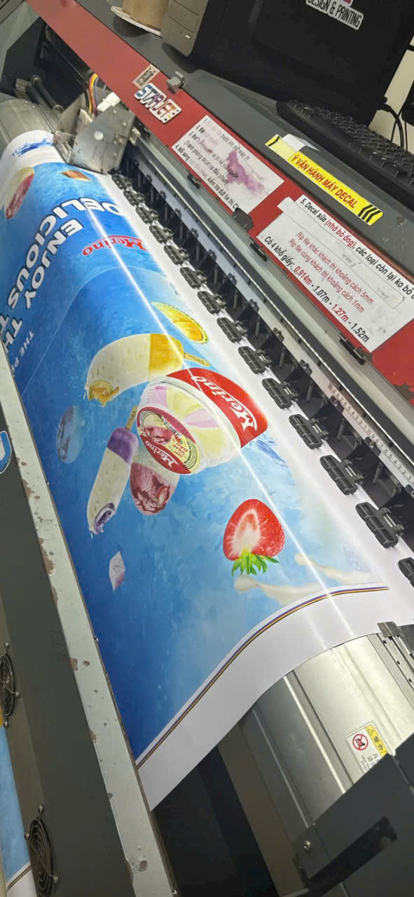 Gía In Backdrop Hiflex 27 So sánh chất liệu banner