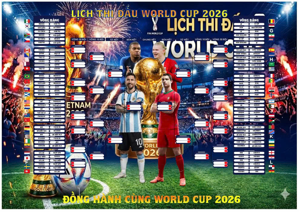 Lịch world-cup-2026