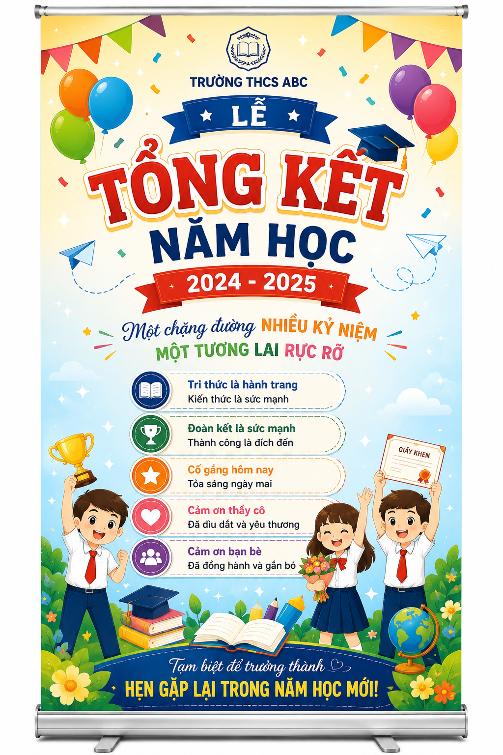 Standee Lớp Học 5 Standee Lớp Học